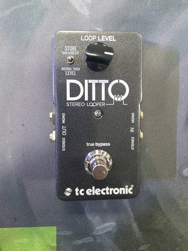 TC Electronic Ditto Stereo Looper 2015 - Present - Black image 1