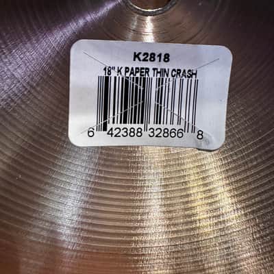 Zildjian K Series Dark Crash Cymbal - 16 Inches Thin image 7