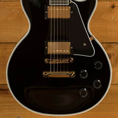 Gibson Custom Les Paul Custom Long Scale - Ebony image 1