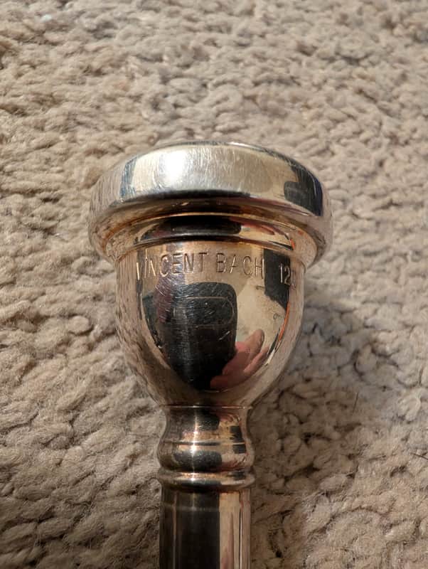 Vincent Bach 12C small shank - Silver plated image 1
