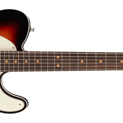 Fender American Ultra Luxe Vintage '60s Custom Telecaster Rosewood Fingerboard - 3-Color Sunburst image 7