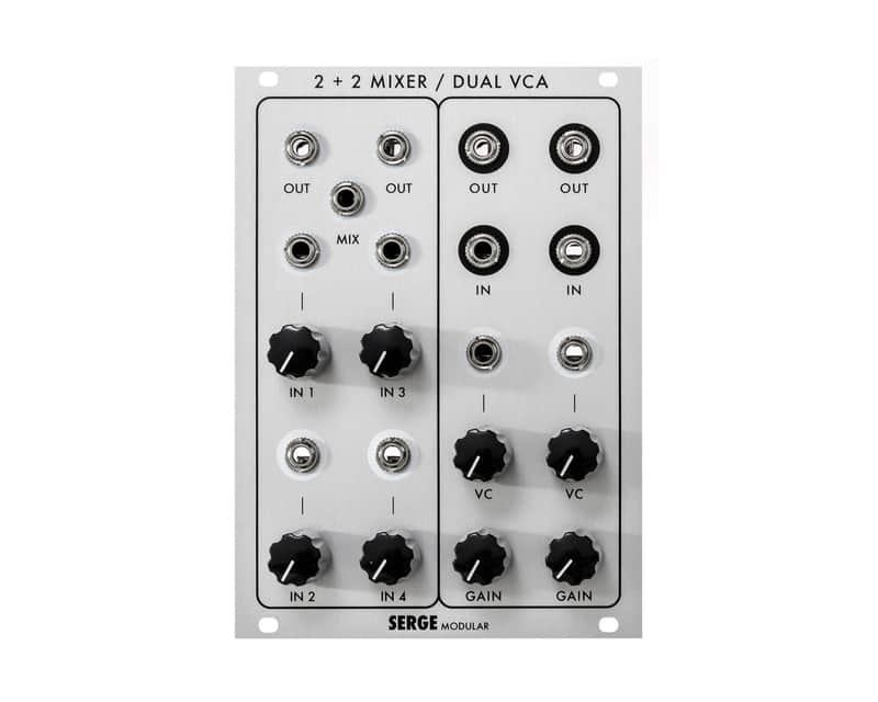 Serge Modular 2+2 Mixer Dual VCA image 1