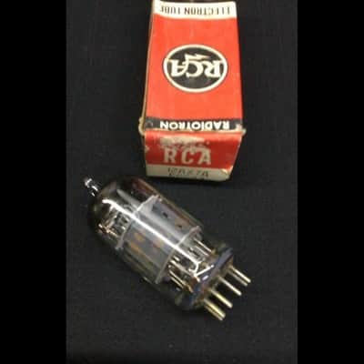 RCA 12AX7A ECC83 O Getter Vintage Audio Amplifier VACUUM TUBe Tested 8.9846 image 1