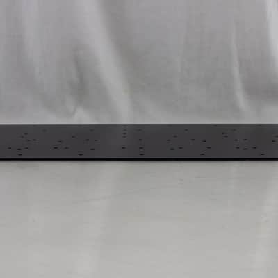 Extron RSB-129 1U Accessory Rack Shelf 9.5" Deep with 1/8th rack faceplate image 1