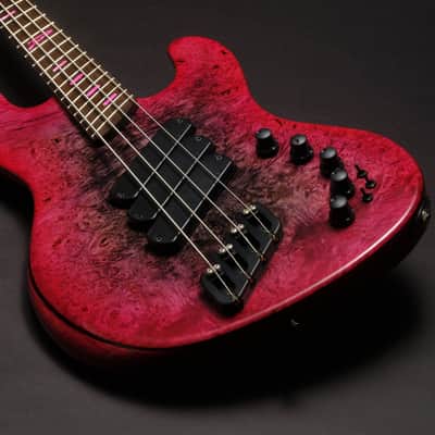 Dingwall Super J 4 - Charcoal to Pink Reverse Burst image 11
