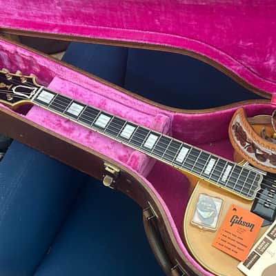 Vintage Gibson L5CNES 1955 Blonde Natural OHSC TAGS! WOW Bild 3