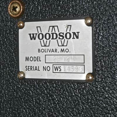 Woodson Model 2-12" Square back Eminence Speaker Cabinet image 4