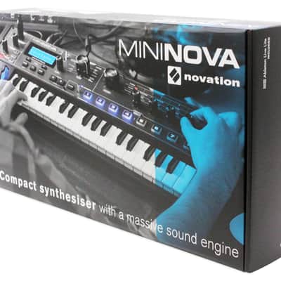 Novation MiniNova 37-Key USB MIDI Keyboard Synthesizer+Hydraulic Air Lift Bench image 16