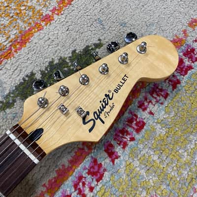 Squier Bullet Special (Single Humbucker) Stratocaster - Tom Delonge Style in Metallic Silver image 4