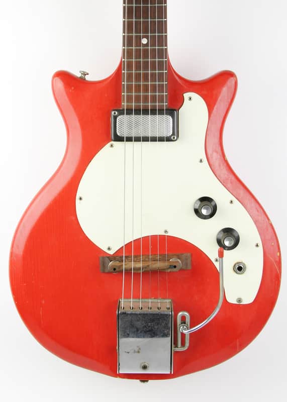 Vintage Supro 3/4 Size Red Electric Guitar image 1