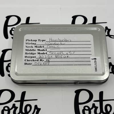 Porter Standard Classic/Smooth +5% Humbucker Pickup Set - Zebra image 2