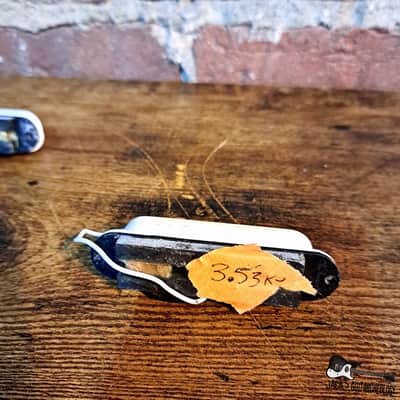 Low Wind Lawsuit Era Single Coil Pickups - Set of 2 (1970-80s - White) image 4