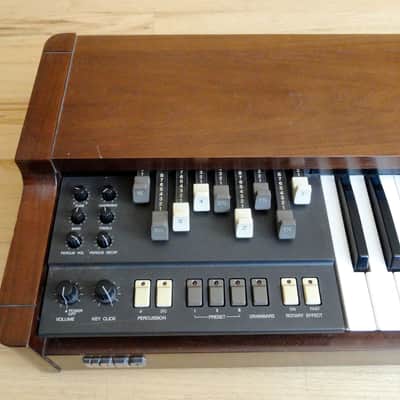 1980s Korg CX3 Hammond Tonewheel Modeling Drawbar Organ Analog Keyboard image 4
