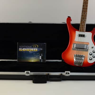 2017 Rickenbacker Model 4003S Stereo Bass Guitar - Fireglo w/ OHSC image 1