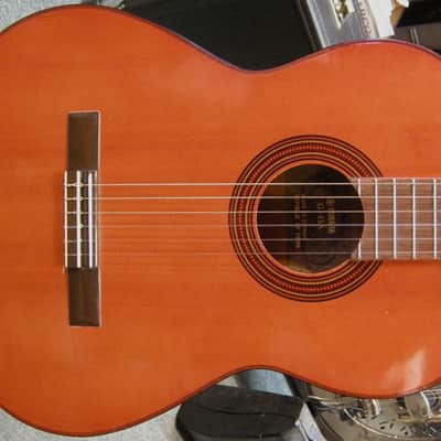 Yamaha G-55A Full-Size Natural Finish Classical Nylon String Acoustic Guitar image 3