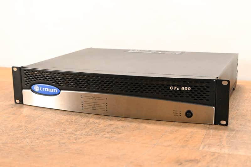 Crown CTs 600 Two-Channel 300W Power Amplifier CG01NHM image 1