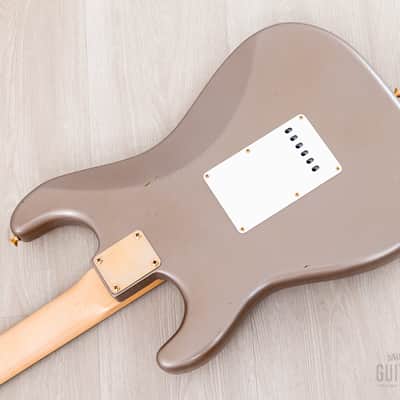 2025 Fender Custom Shop Masterbuilt Yuriy Shishkov ‘60s Stratocaster Shoreline Gold w/ Case, CoA image 15