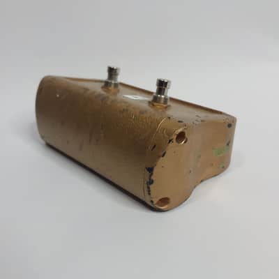 Gold Painted Fender 2-Button Footswitch with 1/4" Jack image 5