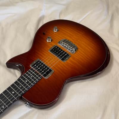 2007 Taylor SB1 Standard Electric Guitar - Flame Maple Top - Made in USA - Aged Cherry Sunburst - Free Pro Setup image 6