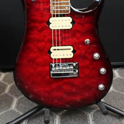 Ernie Ball Music Man BFR Baritone JP15 - Cherry Creamsicle 6 String Guitar Signed by John Petrucci 100pcs *AUTHORIZED DEALER image 1