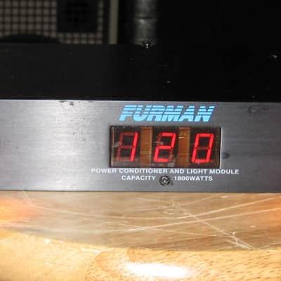 Furman RP-8D Power Conditioner and Light Module 2000s - Black image 1