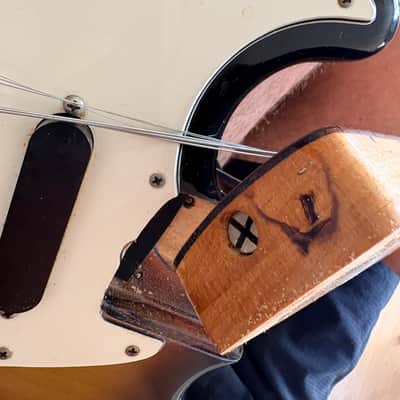 1975 Fender Mustang Left Handed Lefty Sunburst Vintage Rare Collector CBS image 8