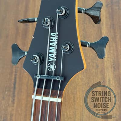 Yamaha RBX370A, Bass Guitar, Burgundy, 1991, Active image 9