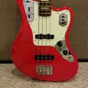 Fender Jaguar Jazz Bass, Hot Rod Red, Crafted In Japan