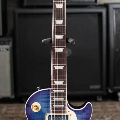Gibson Les Paul Standard '60s Figured Top Electric Guitar - Blueberry Burst with Hardshell Case image 5