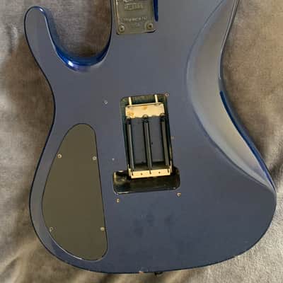Kramer Nightswan 1988 - Blue Sparkle w. Juarez Vintage Pickups image 12