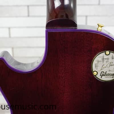 Gibson Custom Shop Les Paul Custom Figured - Purple Widow image 10