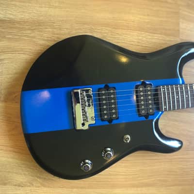 Ernie Ball Music Man John Petrucci 6 JP6 2002 Custom Black & Blue image 1