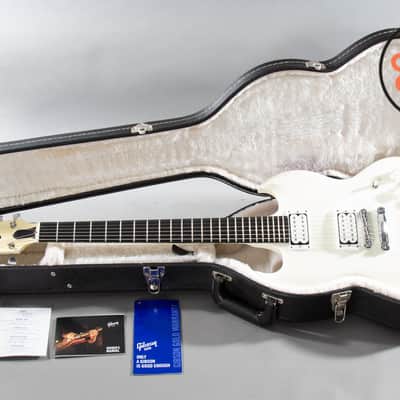 2013 Gibson SG Baritone Alpine White w/ OHSC 27" Scale image 2