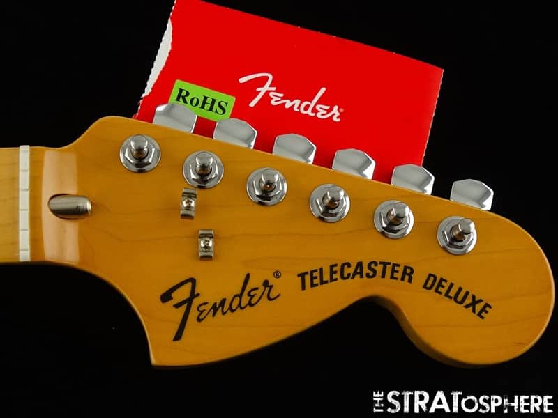 Fender AV II American Vintage 1975 Tele Deluxe NECK & TUNERS, Telecaster Maple image 1