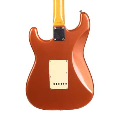 Fender 1991 ST-62 Stratocaster Reissue MIJ Burgundy Mist Metallic Matching Headstock image 8
