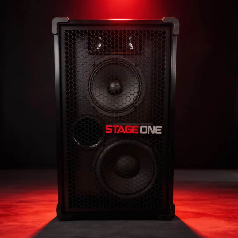 Electrotec Audio Stage One - Black/Red image 1