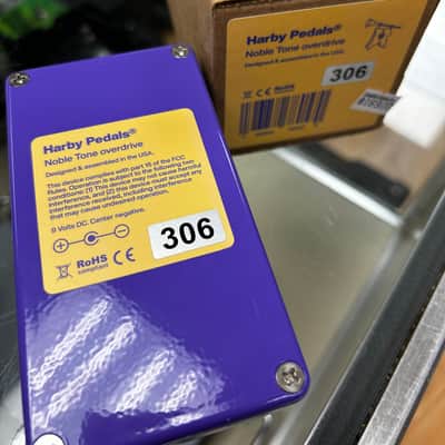 Harby Pedals Noble Tone 2023 - Present - Purple image 3