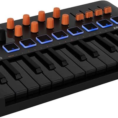 Arturia MiniLab 3 25 Slim-key Controller - Black/Orange image 2