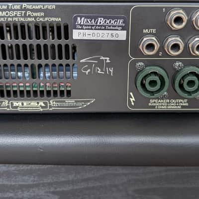 Mesa Boogie M6 Carbine 600-Watt Rackmount Bass Amp Head 2014 – New Old Stock image 3