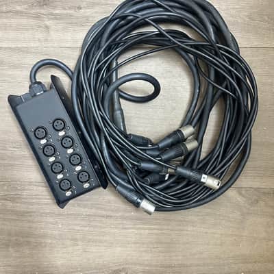 JSPRO XSPRO 8-Channel XLR Stage Snake-20 ft – Excellent Condition XPRO 2017 - Black image 2