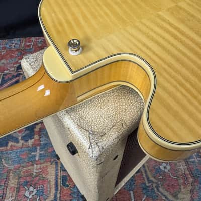 2013 D'Angelico NYSS 3BFM Custom Semi Hollow Body Flame Maple image 22