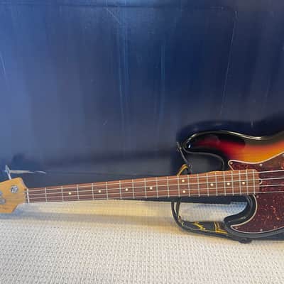 Fender Player Jazz Bass Lefty - 3-Color Sunburst image 3