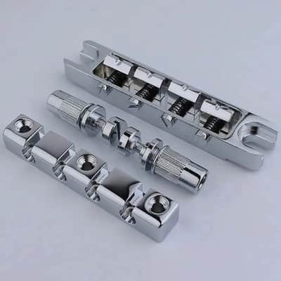 4 String Stainless Steel Bass Tune O Matic Bridge and Tailpiece image 4