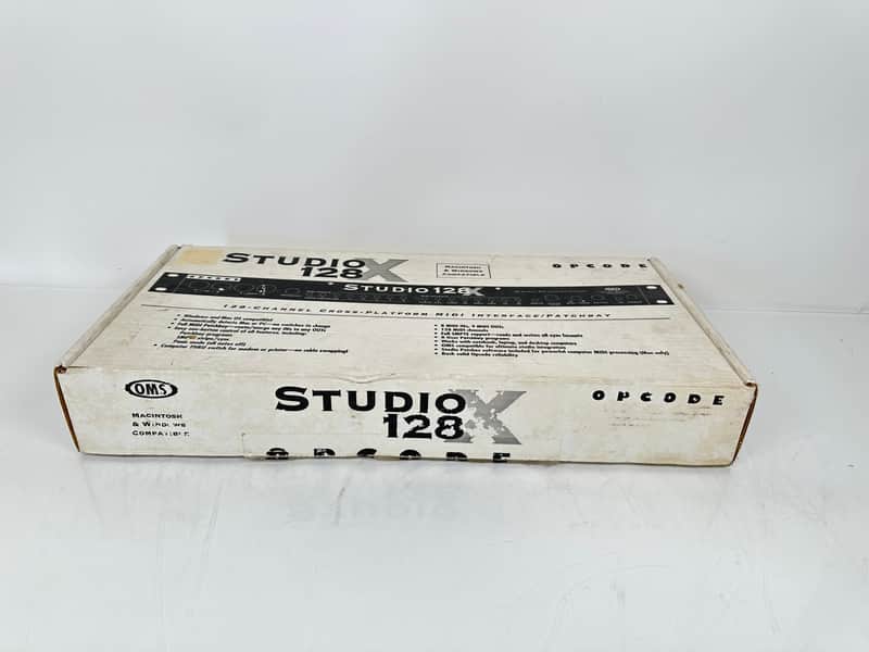 Opcode Studio 128X 128-channel Cross-Platform Rack-Mountable MIDI Interface image 1
