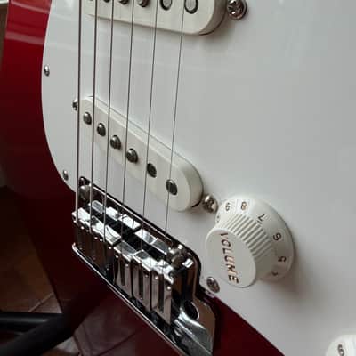 2025 Fender Custom Shop Stratocaster Custom Deluxe W25 Limited NOS - Candy Apple Red image 5
