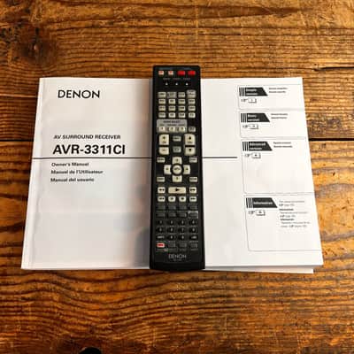 Denon AVR-3311-CI AVR Receiver with HDMI, Phono Preamp and iPhone Connectivity image 9