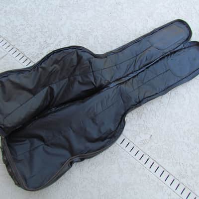 Vintage Fender Bass Gig Bag 1960's Era Unlabeled Fender Style Bass Gig Bag Cool Vintage Leatherette Bass Gig Bag image 3