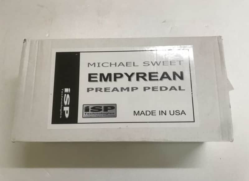 ISP Technologies Empyrean Signature Michael Sweet Preamp Pedal w/ Original box & paperwork image 1
