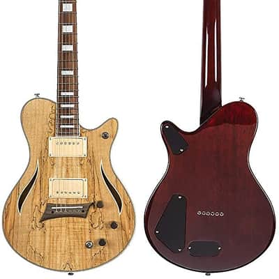 Michael Kelly MKHSSSPPYZ Hybrid Special Chambered Mahogany Body & Neck 6-String Electric Guitar image 3