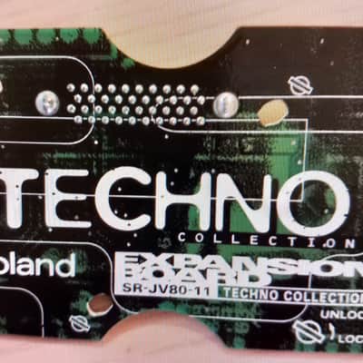 Roland SR-JV80-11 Techno Collection Expansion Board 1990s - Green
